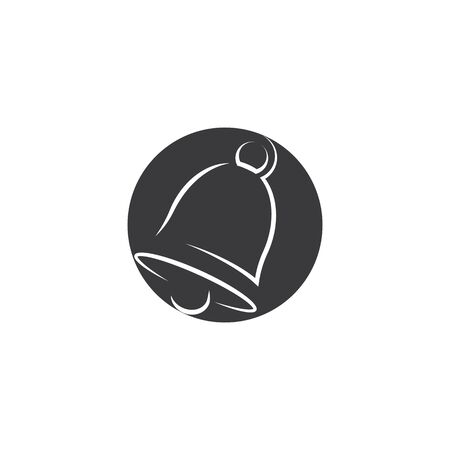 Bell Wave Logo Template vector symbol natureのイラスト素材