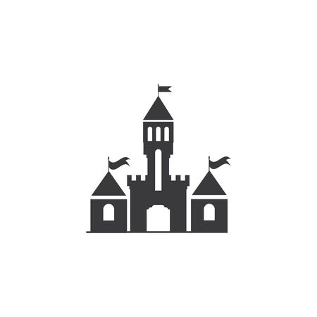 Castle Logo Template vector symbol natureのイラスト素材