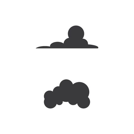 Cloud template vector icon illustration designのイラスト素材