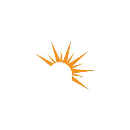 Sun Vector illustration Icon Logo Template design