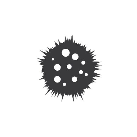 Bacterial Logo Template vector symbol natureのイラスト素材