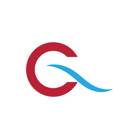 C  Logo Template vector symbol natureのイラスト素材