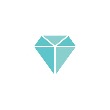 Diamond Logo Template vector symbol natureのイラスト素材