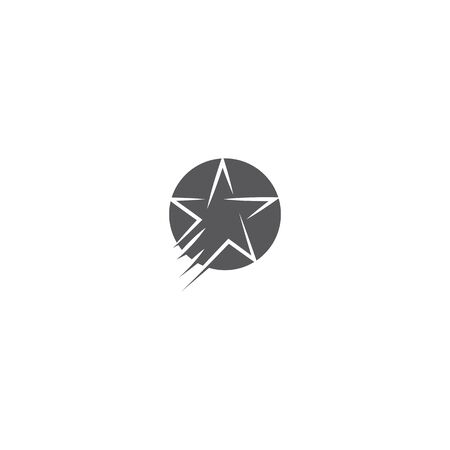 Star icon Template vector illustration designのイラスト素材