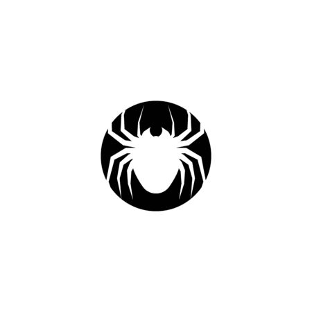 Spider Template vector symbol natureのイラスト素材