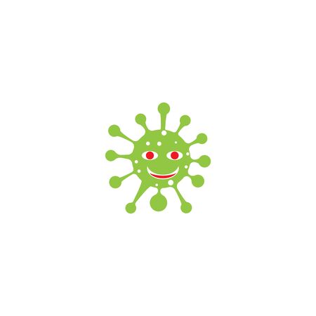 Virus Template vector symbol natureのイラスト素材