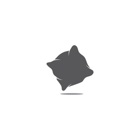 Pillow Template vector symbol natureのイラスト素材