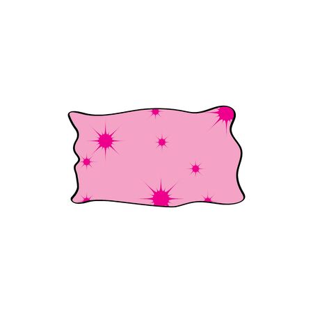 Pillow Template vector symbol natureのイラスト素材