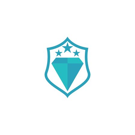 Diamond Logo Template vector symbol natureのイラスト素材
