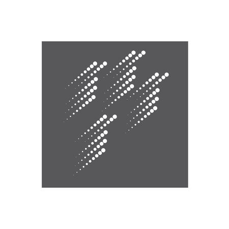 Absract dots Logo Template vector symbol natureのイラスト素材