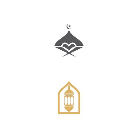 Islamic Logo Template vector symbol natureのイラスト素材