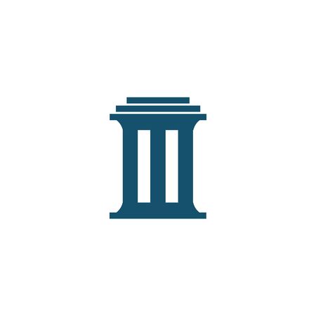 Column Logo Template vector symbol natureのイラスト素材