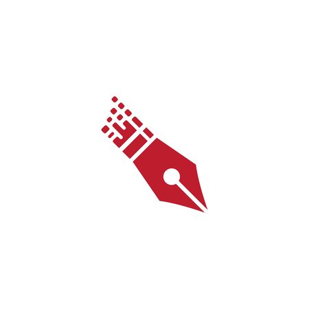 Nib Logo Template vector symbol natureのイラスト素材