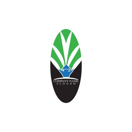 Fun people Healthy Life  template vector iconのイラスト素材