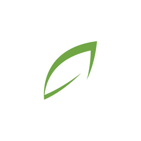 Leaf Template vector symbol natureのイラスト素材