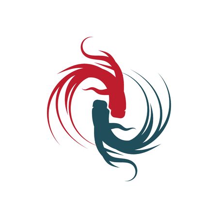 Ginseng  Logo Template vector symbol natureのイラスト素材