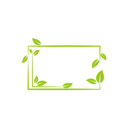 Leaf  ecology Logo Template vector symbol natureのイラスト素材