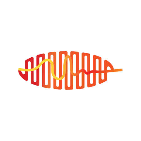 Sound waves vector illustration design templateのイラスト素材