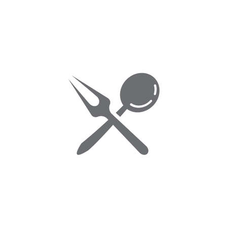 Kitchen icon cooking tools vector flat designのイラスト素材