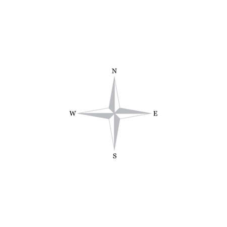 compass Logo Template vector symbol natureのイラスト素材