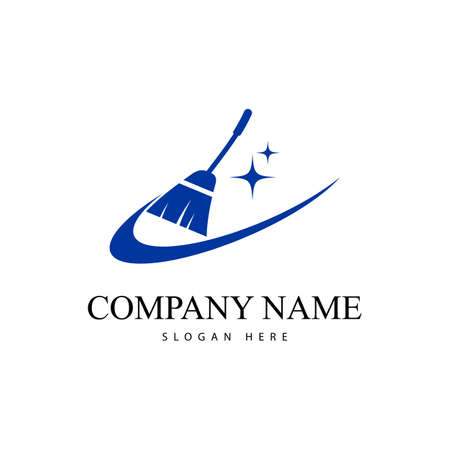 Cleaning Logo Template vector symbol natureのイラスト素材