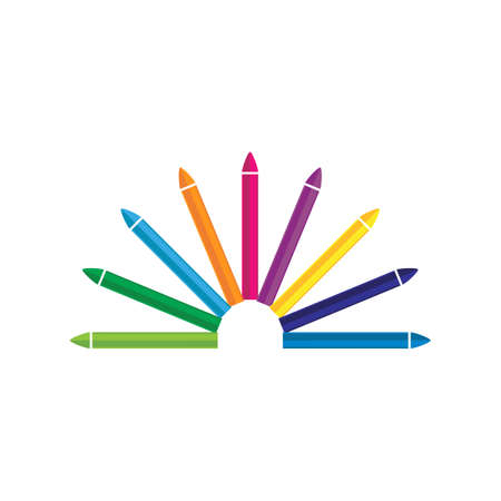 Pencil Logo Template vector symbol natureのイラスト素材