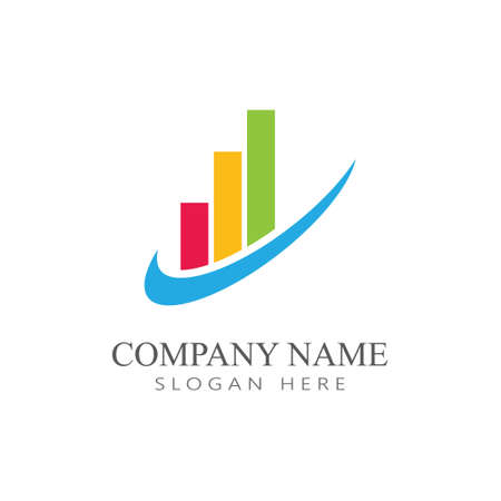 Business Finance professional logo template vectorのイラスト素材