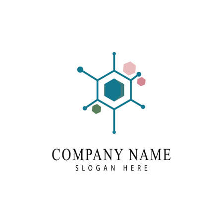 Abstract medical background substance and molecules designのイラスト素材