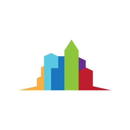 Real Estate , Property and Construction Logo designのイラスト素材