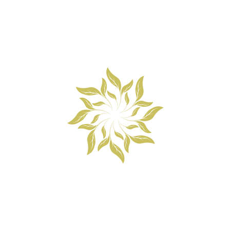 Beauty Florist botanical flower vector designのイラスト素材