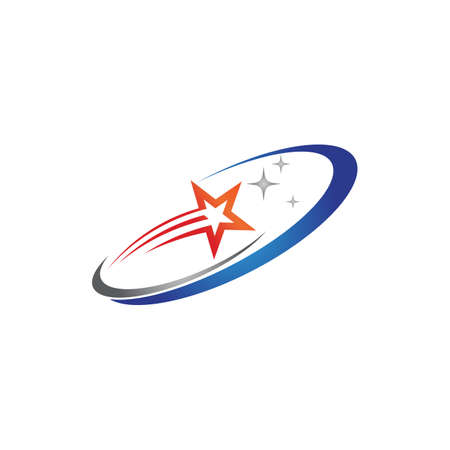 Star icon Template vector illustration designのイラスト素材