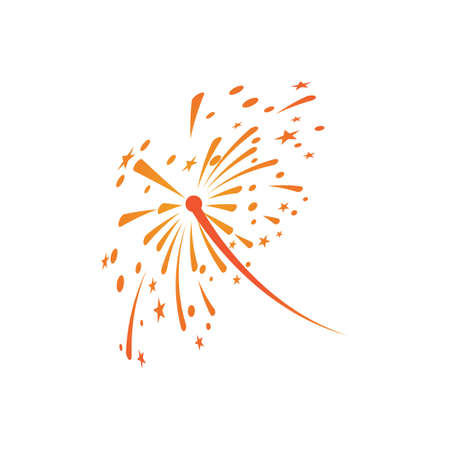 Fireworks Logo Template vector symbol natureのイラスト素材