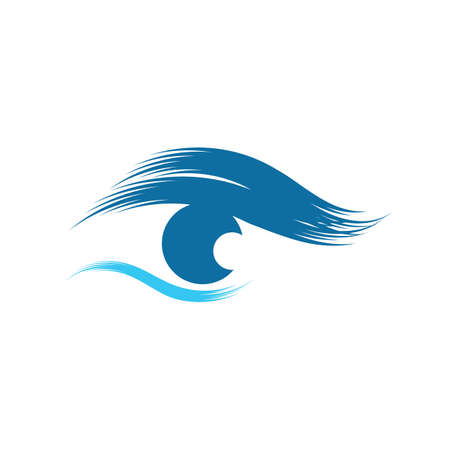 Branding Identity Corporate Eye Care  designのイラスト素材