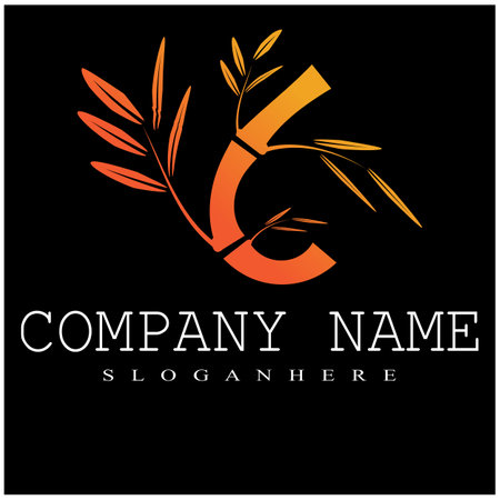Bamboo Logo Template vector icon illustration designのイラスト素材