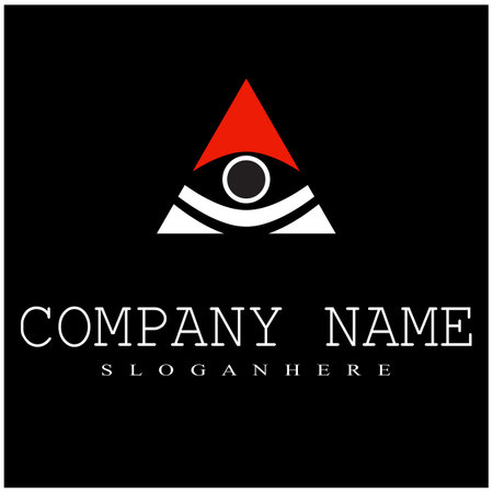 Branding Identity Corporate Eye Care vector logo designの写真素材