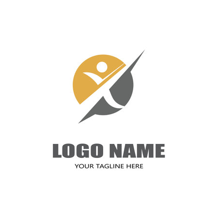 X Logo Template vector icon illustration designのイラスト素材