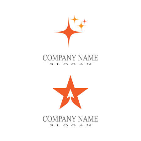 Star icon Template vector illustration designのイラスト素材