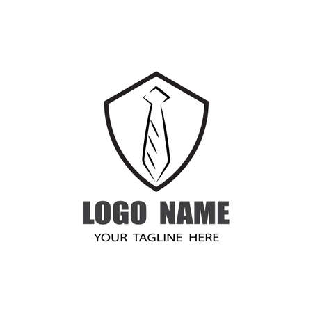Tuxedo Logo Template vector symbol natureのイラスト素材