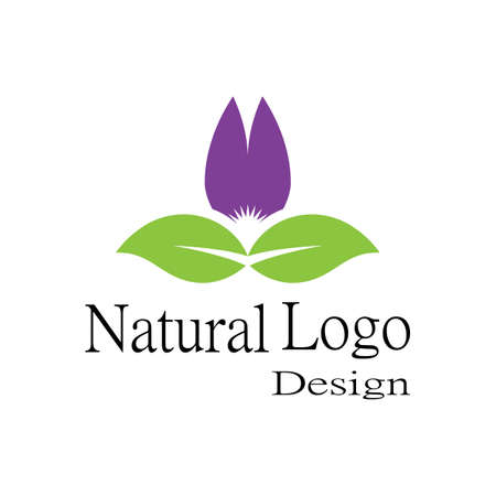 Beauty Vector lotus flowers design logo Template iconのイラスト素材