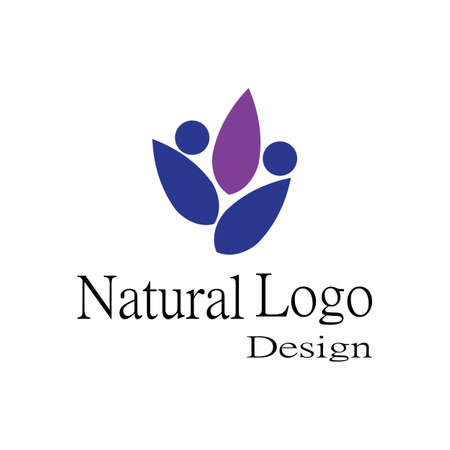 Beauty Vector lotus flowers design logo Template iconのイラスト素材