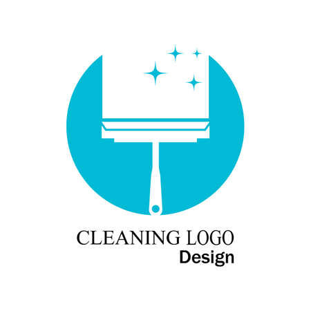 cleaning clean service logo icon vector templateのイラスト素材
