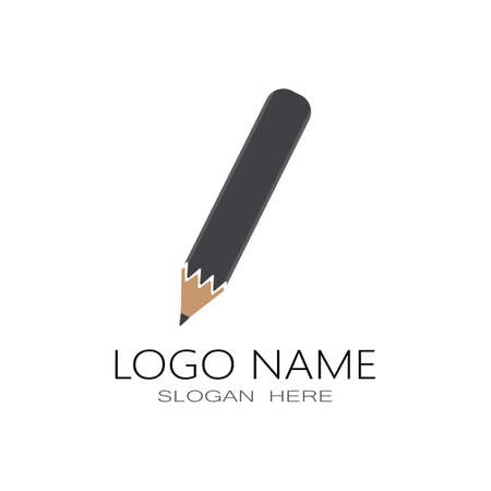 Pencil Logo Template vector symbol designのイラスト素材