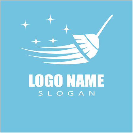 cleaning clean service logo icon vector templateのイラスト素材
