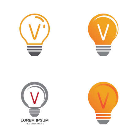 light bulb symbol vector design illustrationのイラスト素材