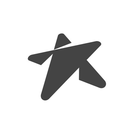 Star icon Template vector illustration designのイラスト素材