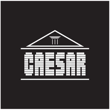 Ancient Pillar Columns Greek Rome Athens Historical Building  designのイラスト素材