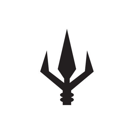 Vintage Rustic Hipster Arrowhead Spear Hunting Design