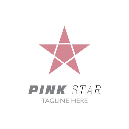 star logo design / emblem logo design inspirationのイラスト素材