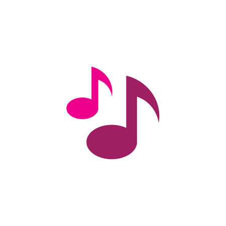 Music note Icon Vector illustration designのイラスト素材