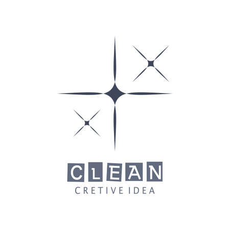 cleaning clean service logo icon vector templateのイラスト素材